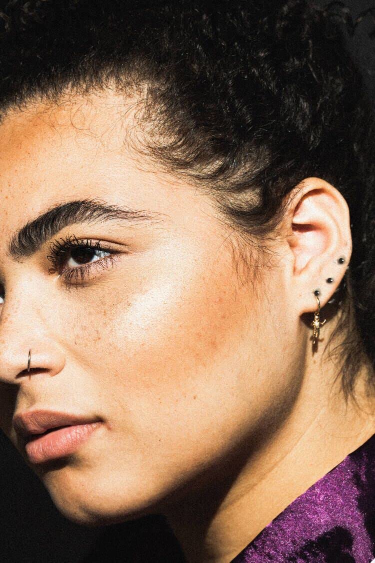 Memsion 316L Surgical Steel Earrings Hypoallergenic Black Ball Stud Earrings Set for Women Men Nickel Free Cartilage Ear Rings 3 Pairs of 2mm Tiny Stainless Steel Stud Earrings