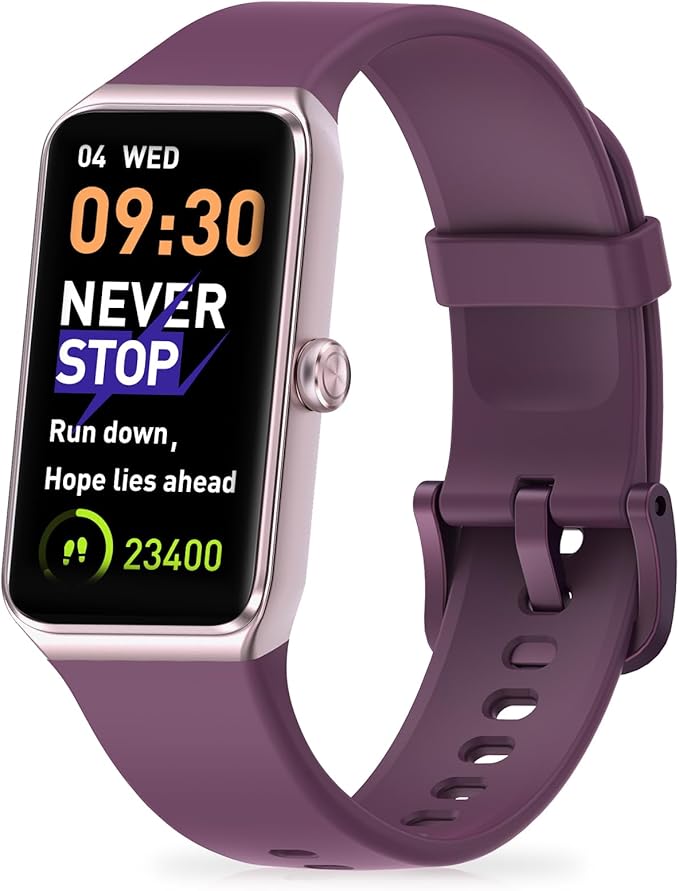 Fitness Tracker with Step Counter/Calories/Stopwatch, Activity Tracker, Health Tracker with Heart Rate Monitor, Sleep Tracker,1.47 Touch Color Screen, Pedometer Watch for Women Men