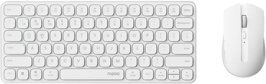 Rapoo 9050S 2.4GHz/Bluetooth 5.0/4.0 Set 4 Multi-Device Keyboard and Mouse Combo, Wireless Keyboard & Mouse