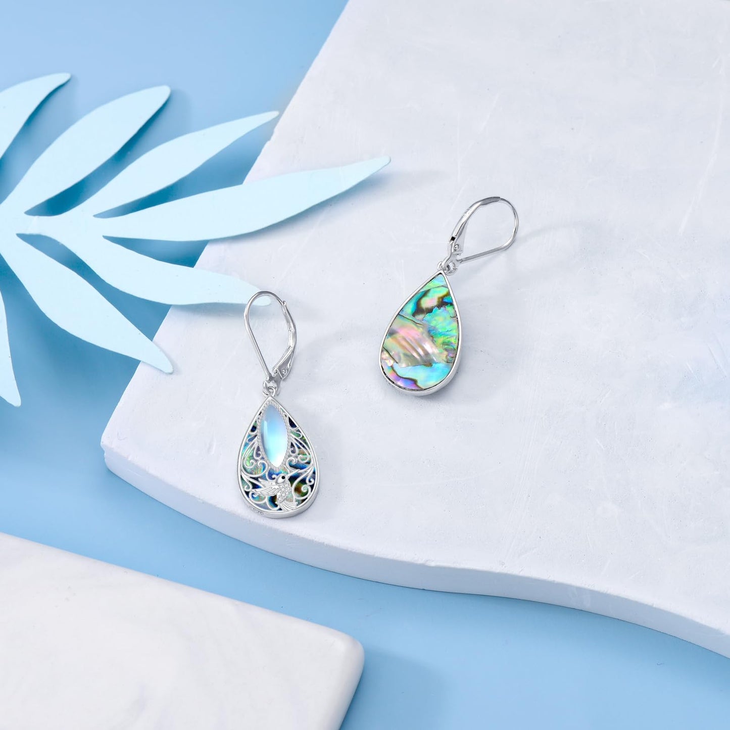 Hummingbird Filigree Earrings Sterling Silver Hummingbird Drop Dangle Earrings Filigree Leverback Earrings Jewelry Gifts