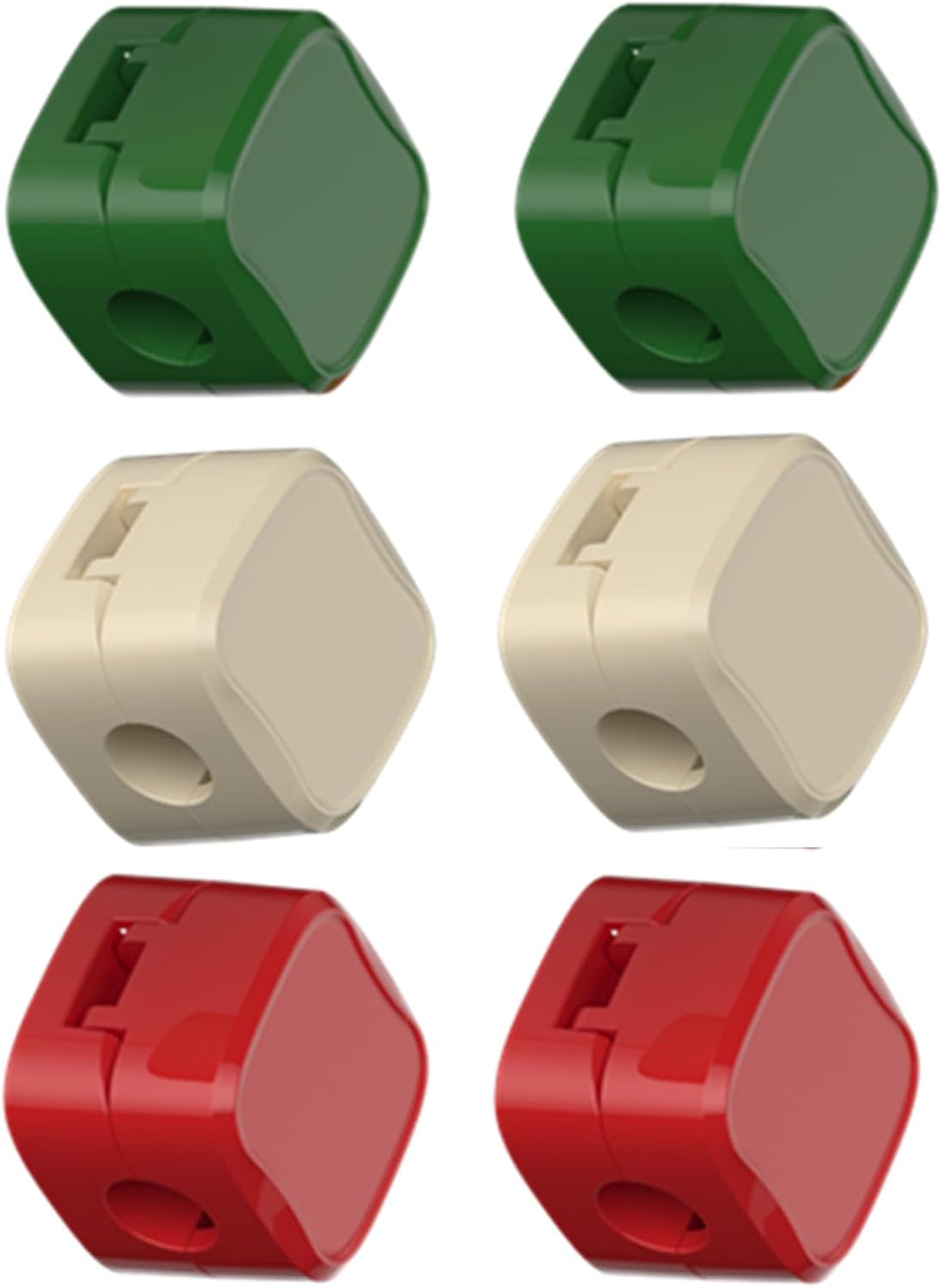 Arecobticy Cable Clip Cord Holder for Desk and Nightstands Organizers for Home Car Organizers