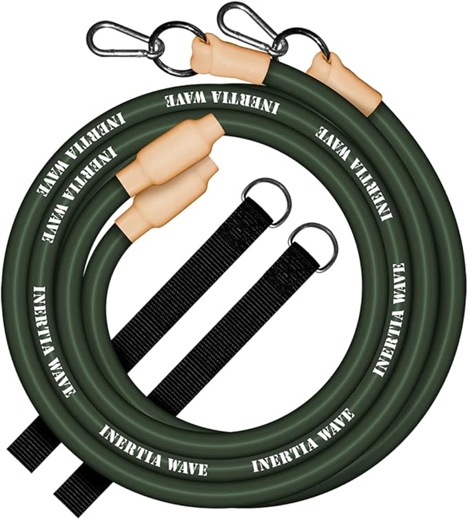 Dynamic Rubber Battle Ropes Alternative for Home and Gym | Maximize Calorie Burn | Revolutionary Fitness Equipment for Abs and Full Body Workout