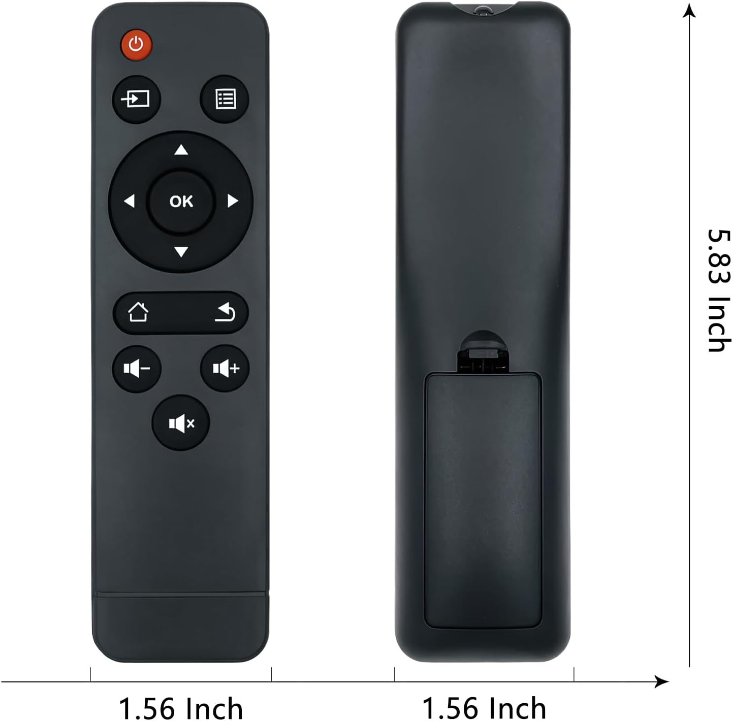 Muvxeznli AK-69,OWNKNEW K11 Replacement Remote Control Compatible with PANSEBA Mini Portable Movie Projectors
