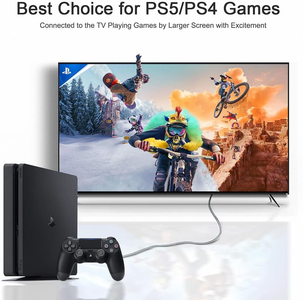 4K 60HZ 30 18 2.0 2.2/1.4, 3D, 2160P,1080P 28AWG PS4/3, HDMI Cable Foot, High Speed Gbps HDMI Cable, HDR, HDCP HDMI