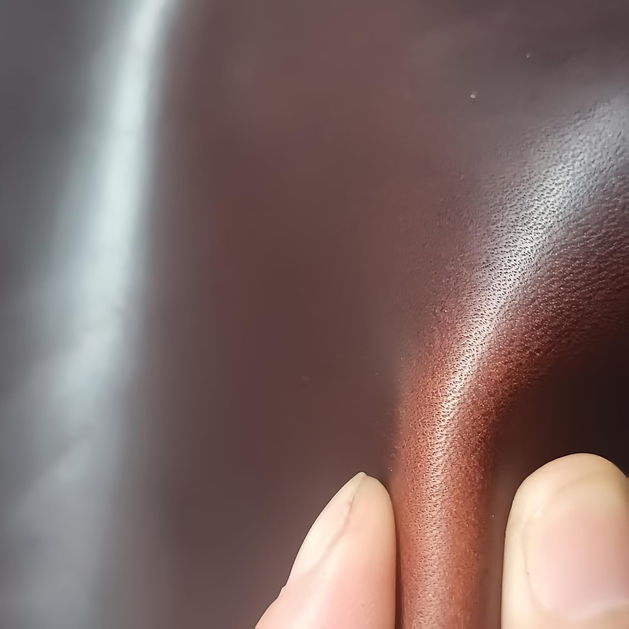 Full Grain Genuine Leather， Thickness 1.8-2.0mm，Genuine Leather Panel is Suitable for Making Wallet, Backpack, Book Cover(Oil Wax Brown 8" x 12")