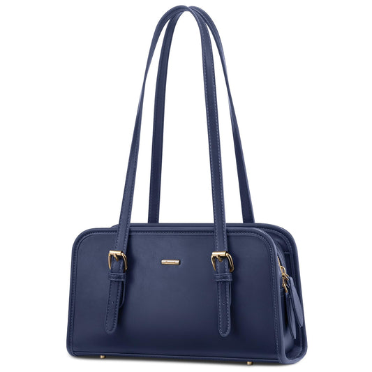 LOVEVOOK Swing Zip Shoulder Bag, Small Purses for Women Trendy Handbags, Mini Vintage Hobo Clutch Leather Tote