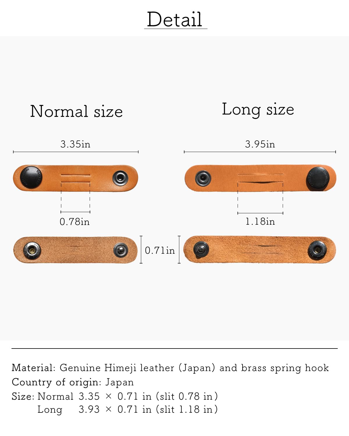 TAVARAT Cord Organizer, Cable Organizer, Charger Organizer, made in Japan, Genuine Leather, Cable Straps, Cable management, Cable Holder (Three-colour set A)
