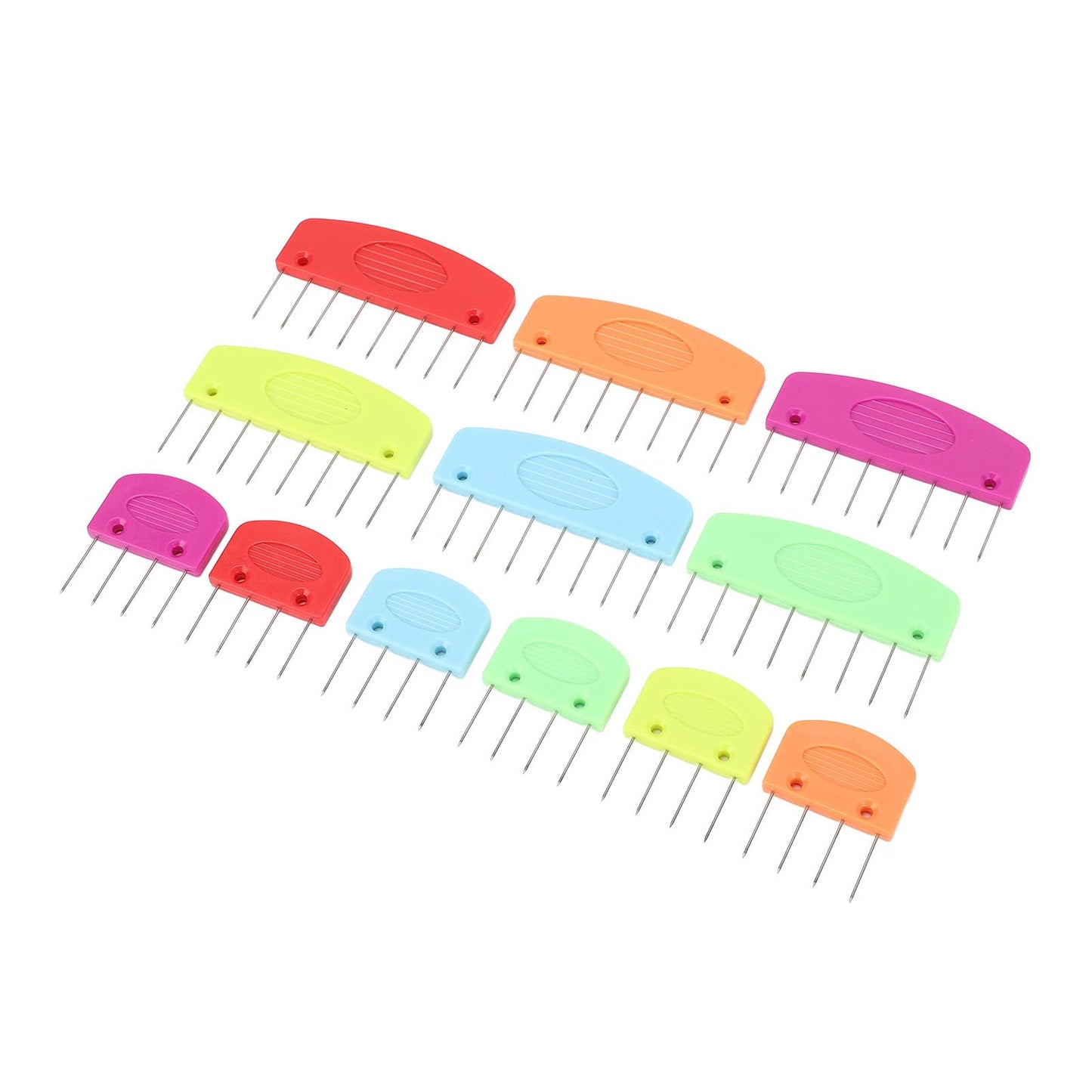 Keenso Knit Blocker, Stainless Steel Multifunctional Knit Crochet Blocking Comb for Handcraft, Uniform Stretching for Wool and Cotton Yarns