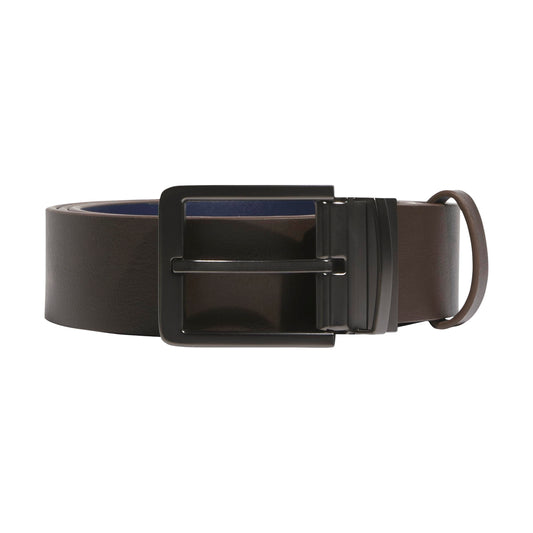 adidas Men's Reversible Leather Belt, Dark Brown, One Size
