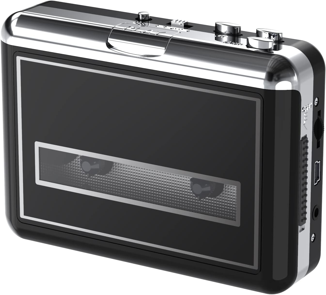 Cassette Cassette MP3 Player - Compact Tape Player Portable Recorder with Earphone-Convert Audio Music to Digital