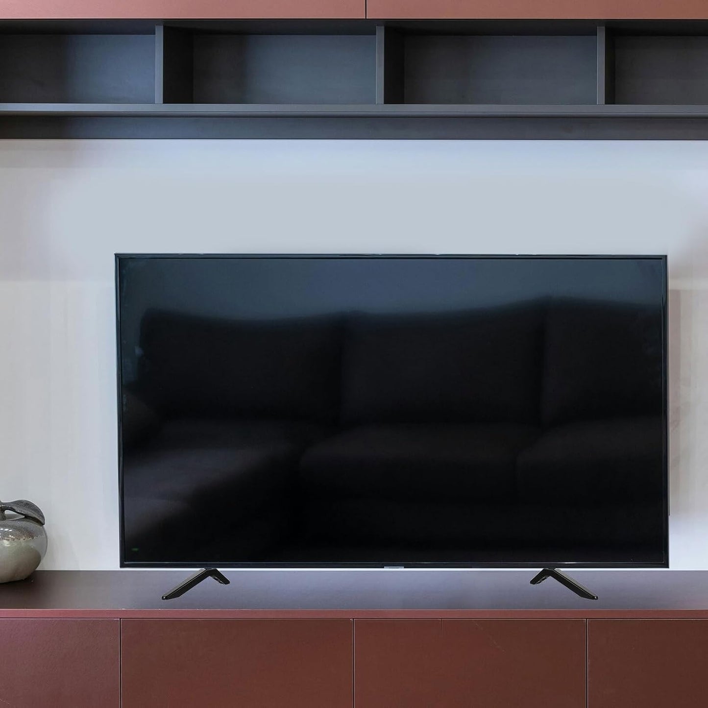 RUNROTOO Universal Tv Mount Bracket Tabletop Stand Fixed Tv Holder Sturdy Metal Construction for Living Room and Office