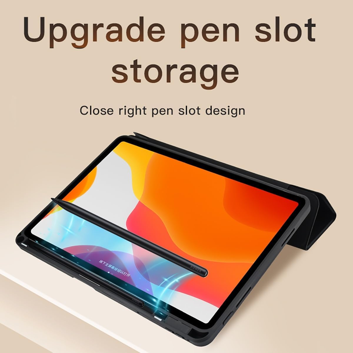 FXYJBNJKLV 11/10.95 Anti-Yellowing Tablet Cover for Huawei Matepad Smart Tablet Cover Case,Slim Protective Folio