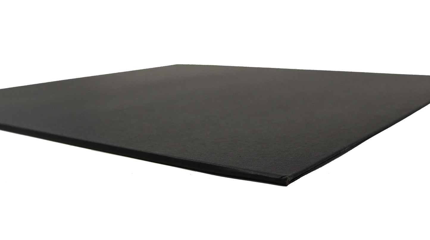 BIG FUDGE Pro Blank Album Jackets - 12 Inch x Black - 20 Vinyl Record Covers (400gsm) - Album Cover for Records with Inner Sleeves and Outer Sleeves