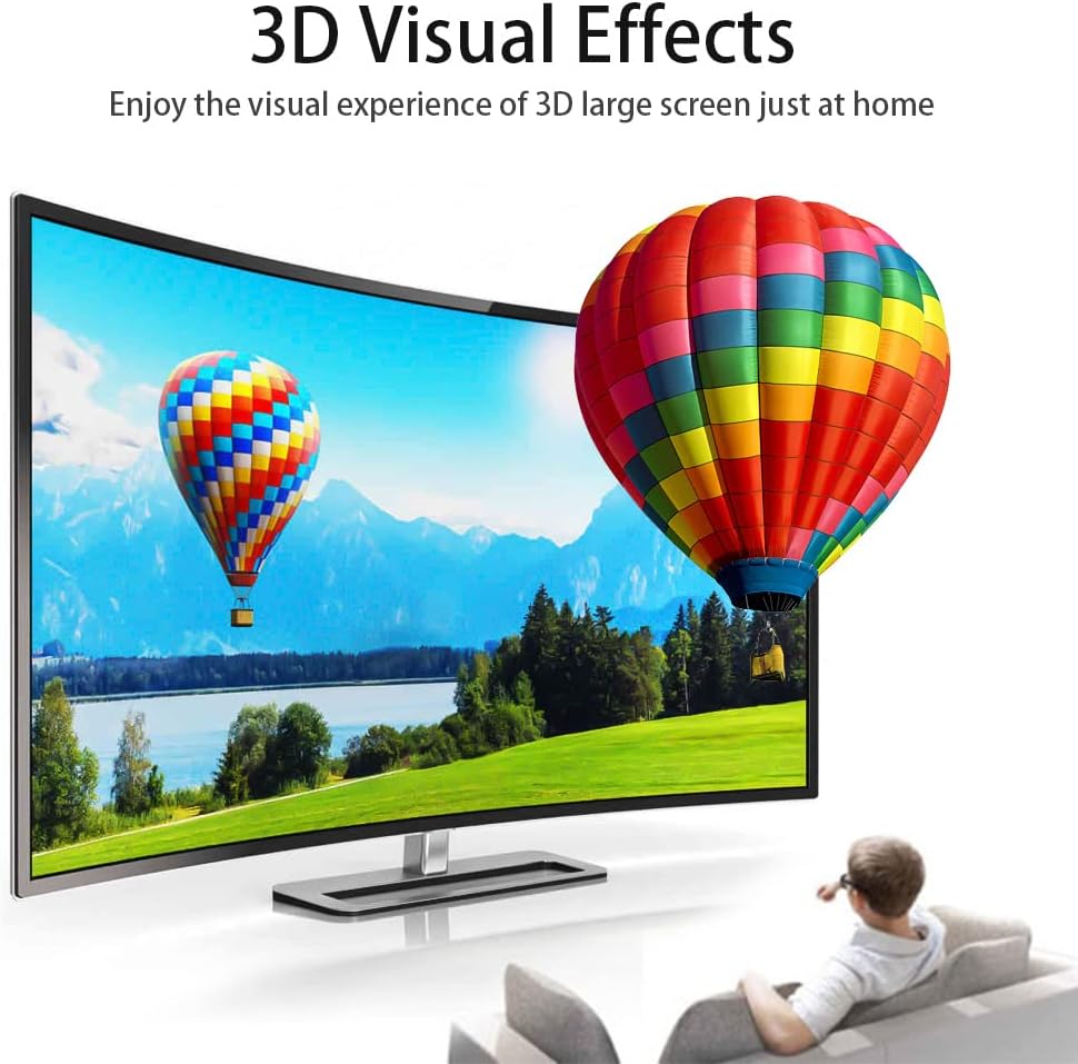 4K 60HZ 30 18 2.0 2.2/1.4, 3D, 2160P,1080P 28AWG PS4/3, HDMI Cable Foot, High Speed Gbps HDMI Cable, HDR, HDCP HDMI