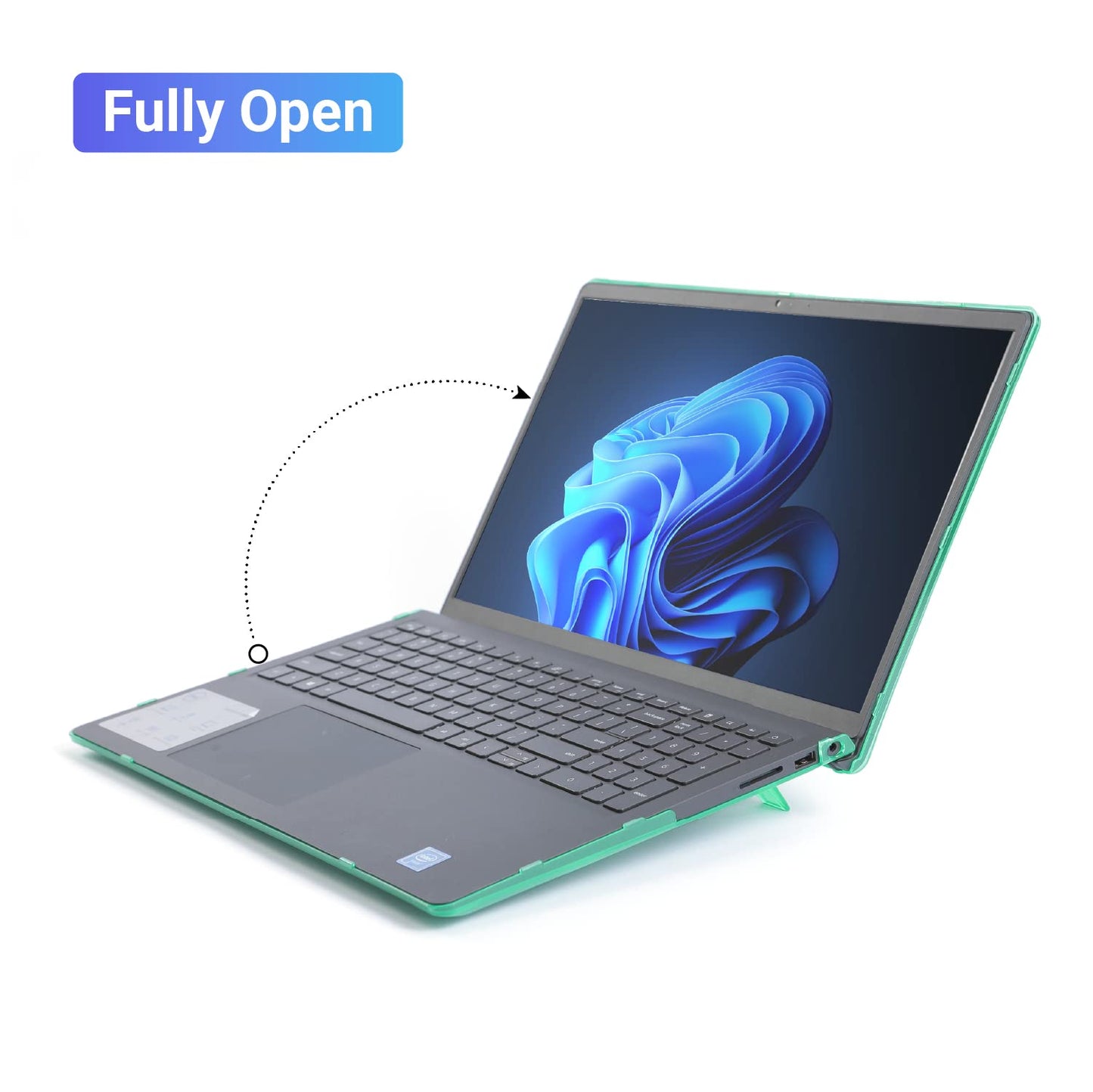 mCover Case Compatible ONLY for 2021-2023 15.6" Dell Inspiron 15 3510 3511 3515 3520 3521 3525 Series Laptop Computer (NOT Fitting Other Dell Models) - Orange