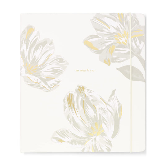 Kate Spade New York Wedding Planning Book and Organizer, Wedding Binder with Pages for To-Do Lists, Notes, Budgeting, Invitations, Growing Tulips