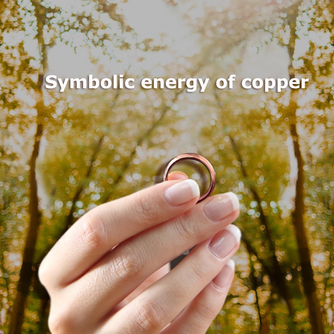 IVY & BAUBLE Pure Uncoated 3mm Copper Ring for Men & Women – Raw Authentic Solid Copper Band – Crafted in USA – Lab-Tested & Wellness Jewelry, Sizes 7