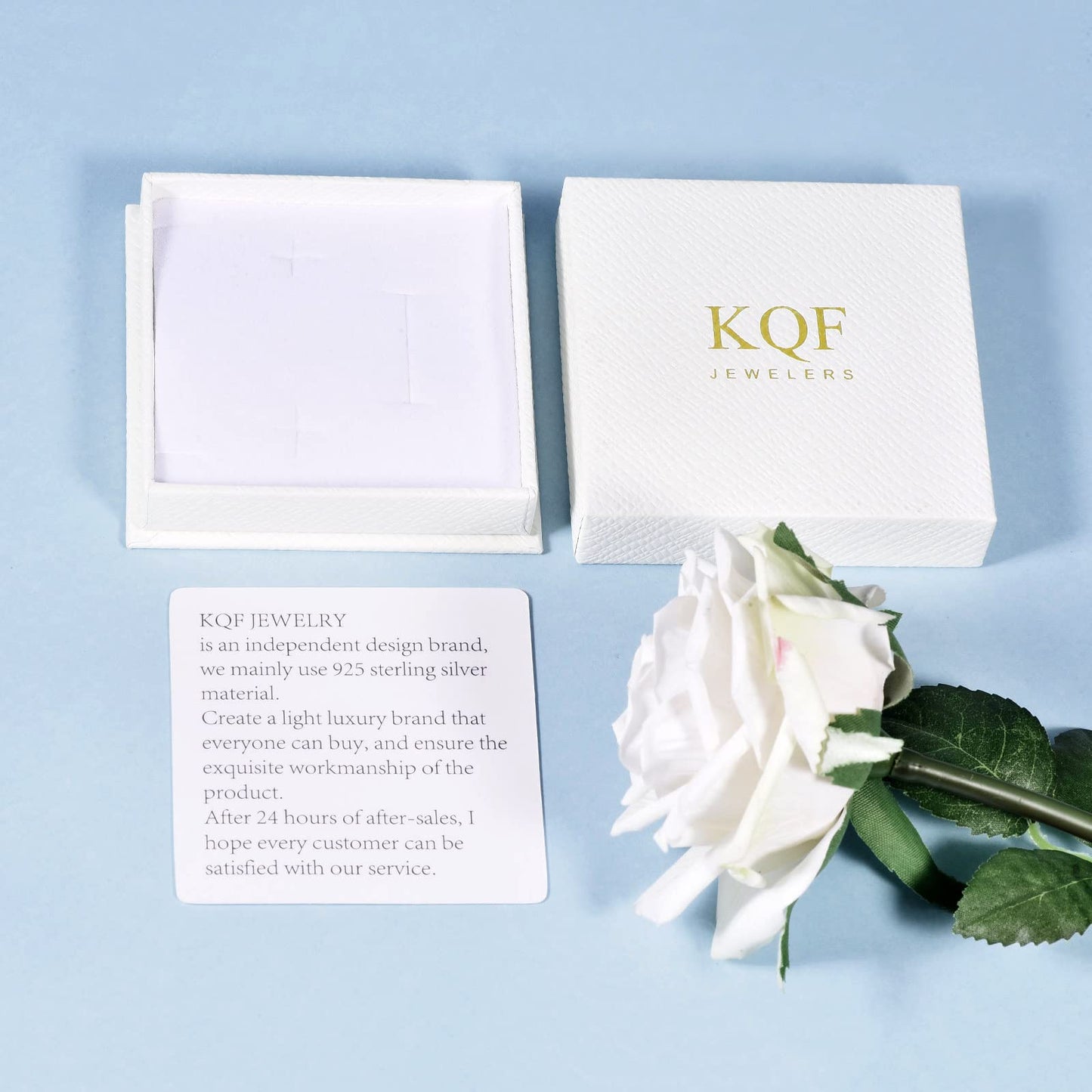 KQF Butterfly Necklace 925 Sterling Silver Blue Butterfly Pendant Necklace Jewelry Gift for Women Mom Daughter