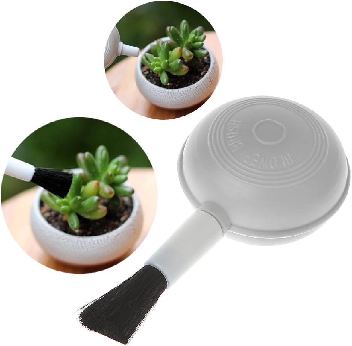 MLYCZONW 2 1 in Air Blower Brush, Removable Camera Lens Cleaning Tool with Soft Brush, Dust Remover