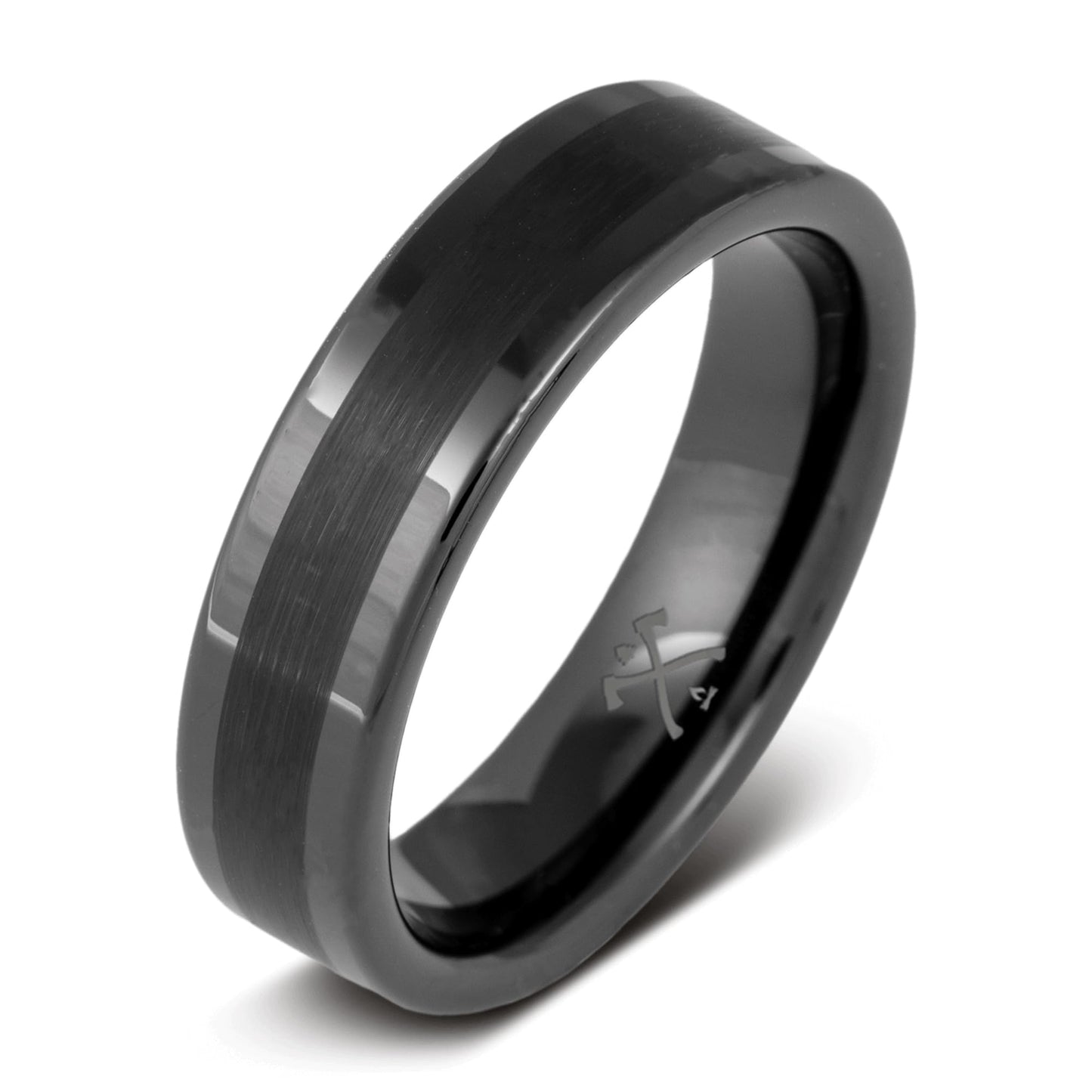 Manly Bands The Zeppelin (6mm) - Size 8