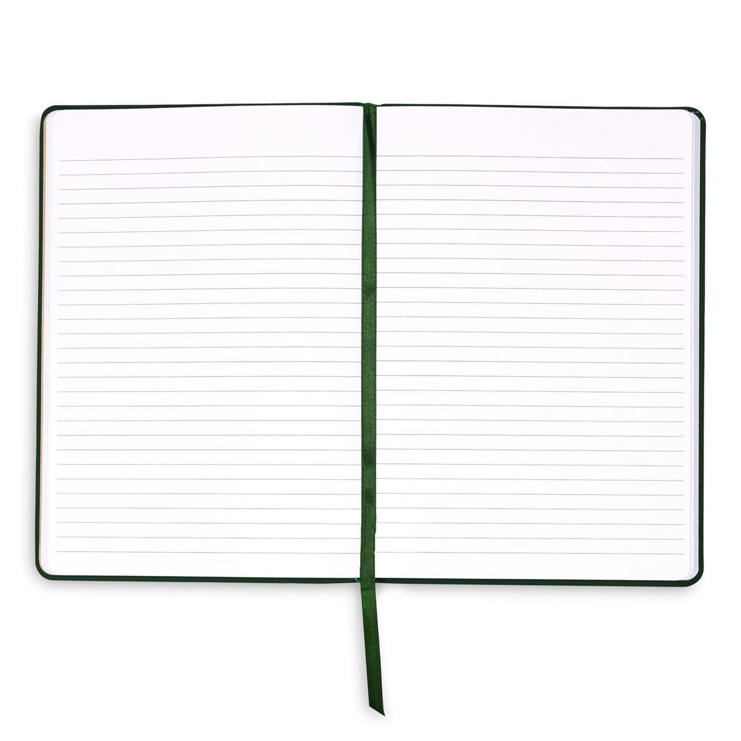 Steel Mill & Co Faux Leather Journal, 8.5” x 6” Scripture Quote Notebook with 160 Lined Pages, Book-Bound, Dark Green Leatherette Writing Journal with Debossed Cover and Ribbon Bookmark for Women & Men (More than Conquerors)