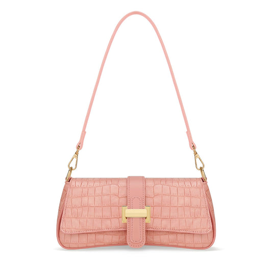 Shoulder Bag for Women Hobo Purses and Handbags Retro Clutch Underarm Purse, Pink