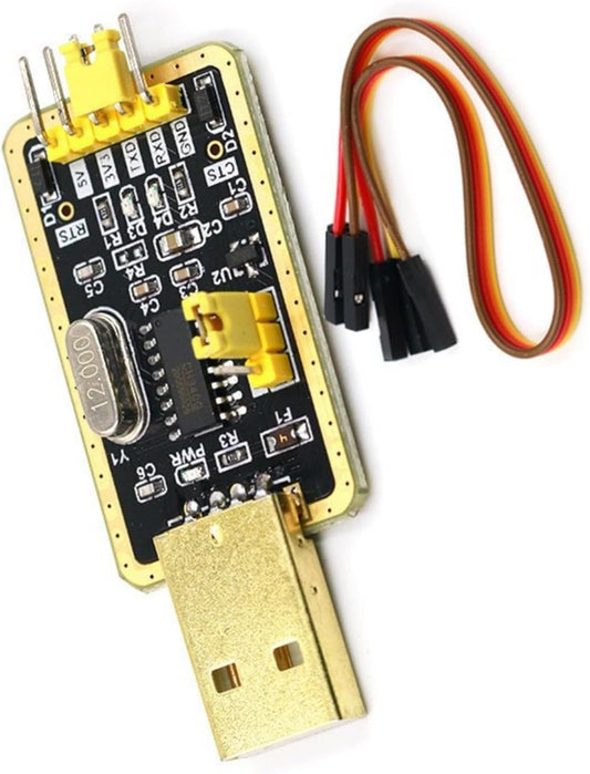Montesy CH340G RS232 USB to TTLs Module for to Serials Port Converters with Firmware Cable