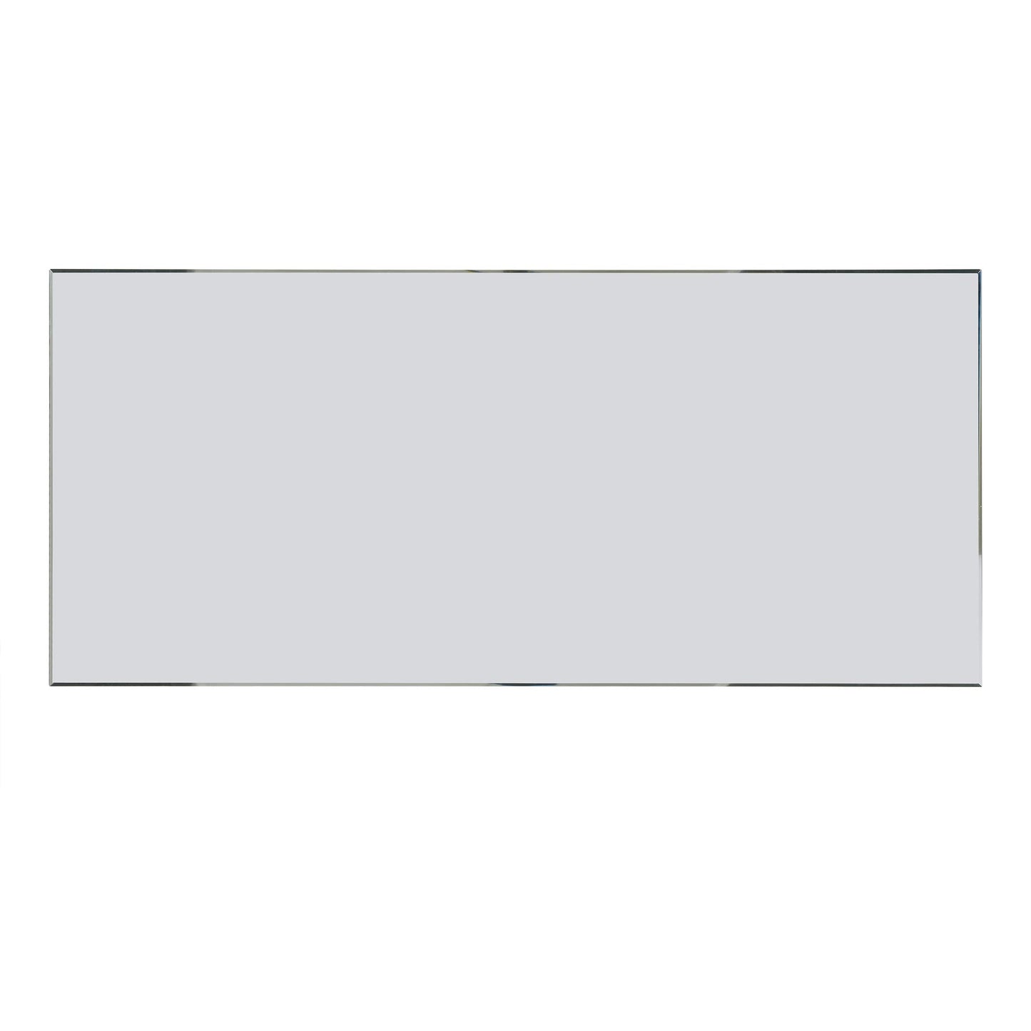 SEI FURNITURE Darien Mirrored Desk, Silver