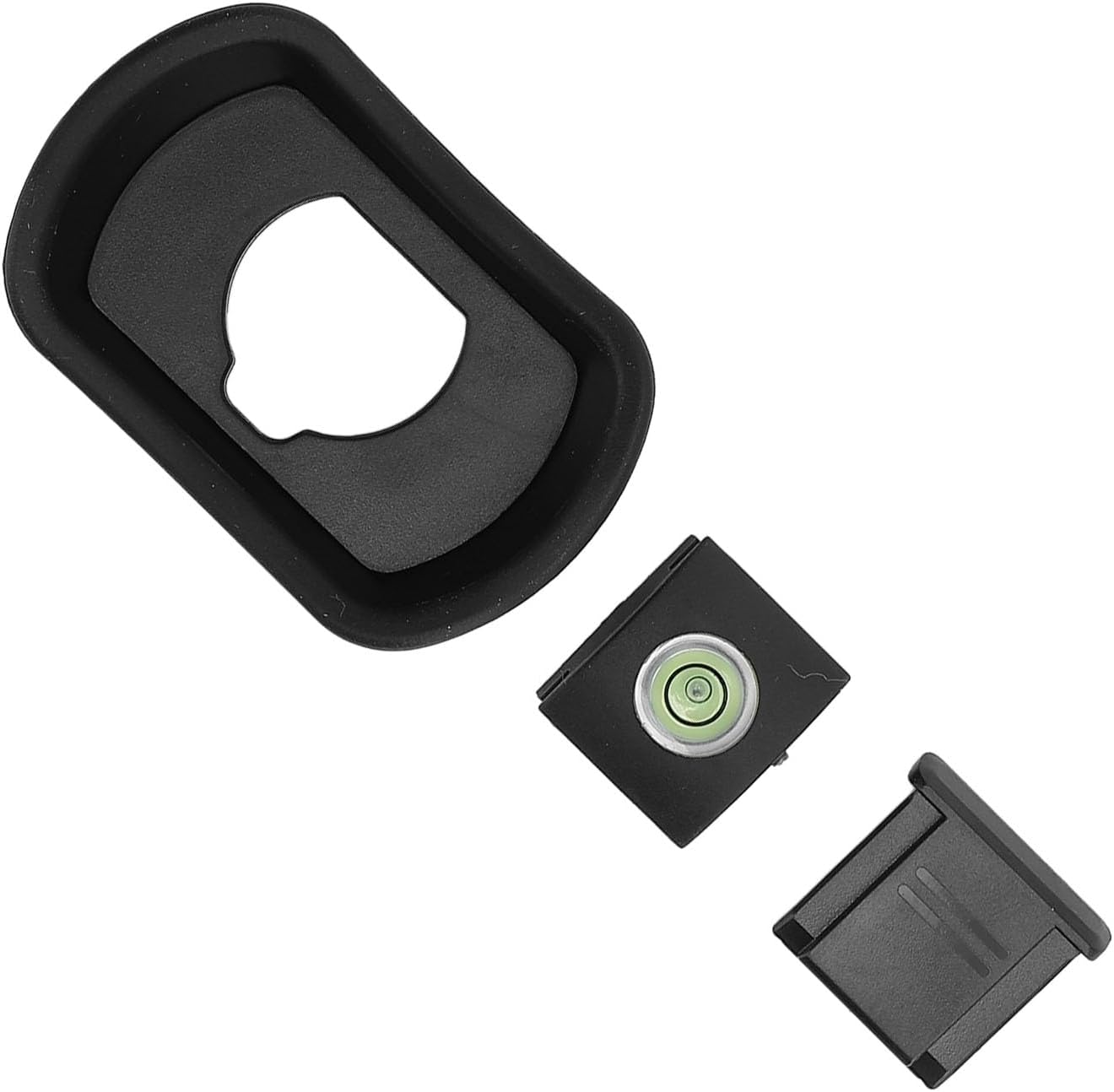 WIHFHGZ Set, 3 GFX100II XH2S T5 Camera Viewfinder Eye Cup Pcs with Hot Shoe Cover and Bubble Level for X
