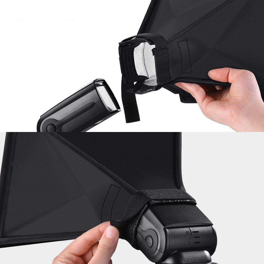 Reflex Camera 1715cm (6.75.9in) (2015cm (7.95.9in)) Universal Softbox Flash Diffuser for DSLR Camera Speedlite |