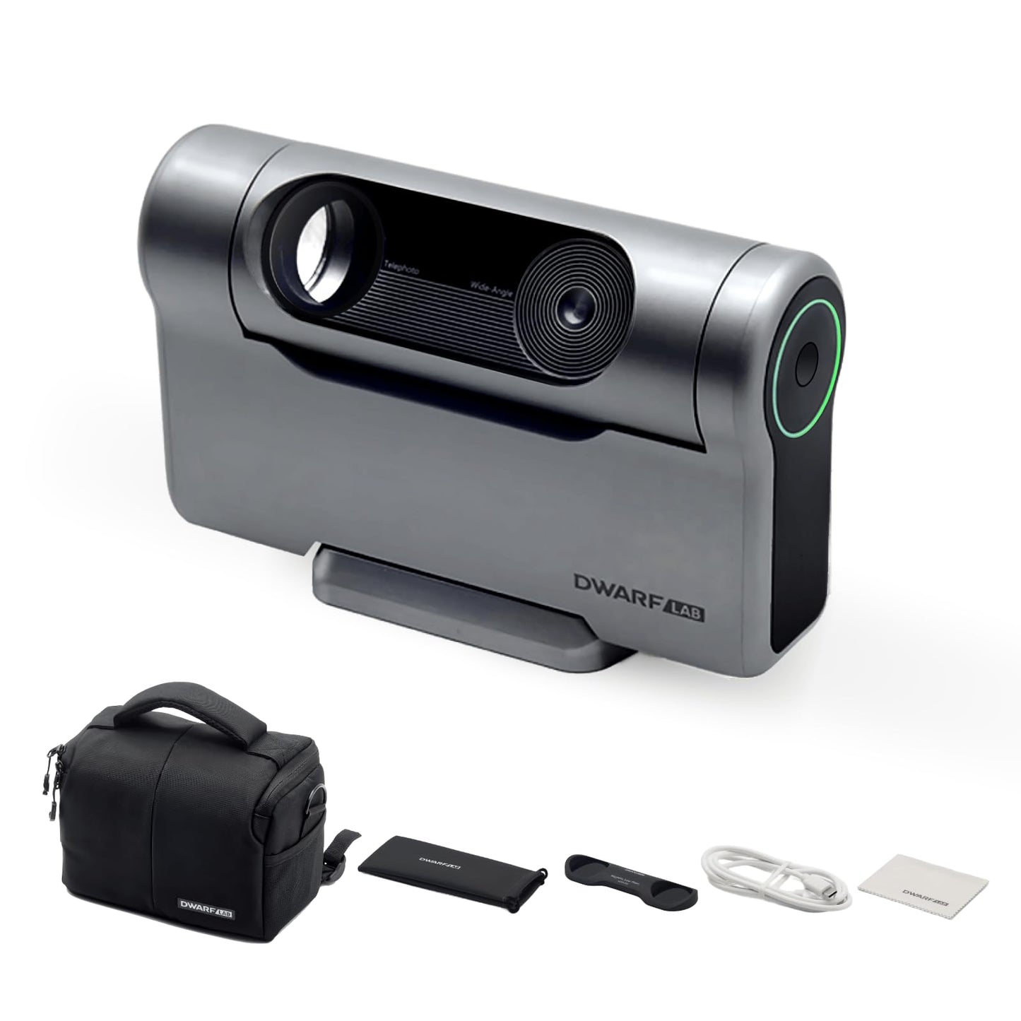 DWARFLAB Dwarf 3 Smart Telescope - Portable Astrophotography Camera, Capture Astronomy/Wildlife/Panorama, AZ/EQ Mode, Built-in Processing, 4K Auto-Tracking, Ultra-Light 3lb, Ideal for All Ages
