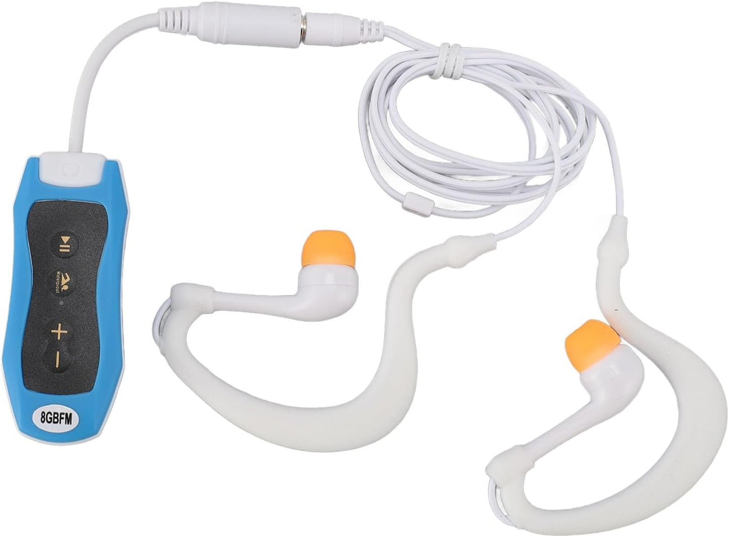 LAISANIM IPX8 MP3 Swimming, 8GB (8GB) Player for Diving, Running - Portable Music Player with Earphone, Hydrodynamic