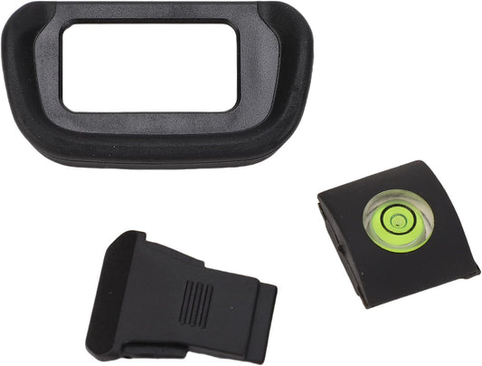 R10 Yoidesu Camera Eyecup, Eyepiece Viewfinder Protector Replacement with Hot Shoe Level and Cover Compatible