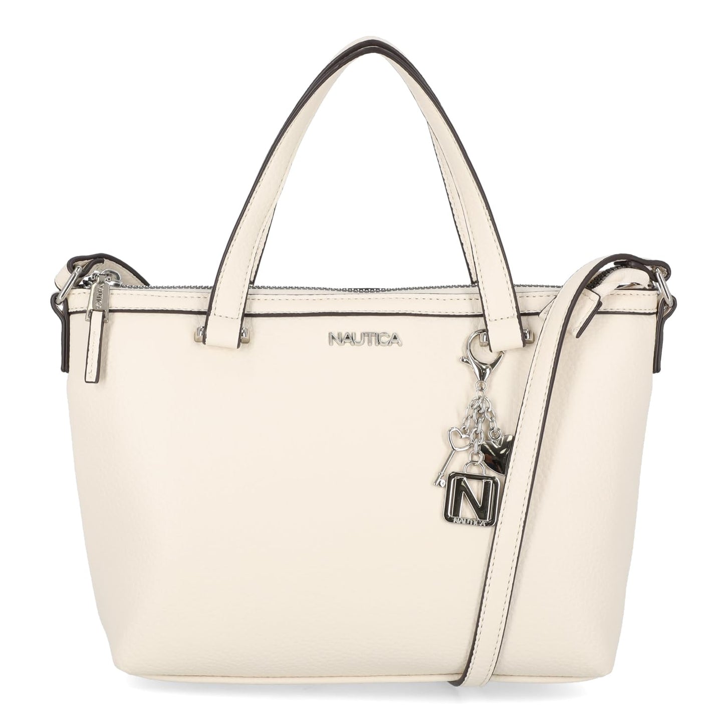 Nautica Mariner Women’s Satchel Handbag with Crossbody Strap, Top Handle Hobo Purse Everyday Shoulder Bag