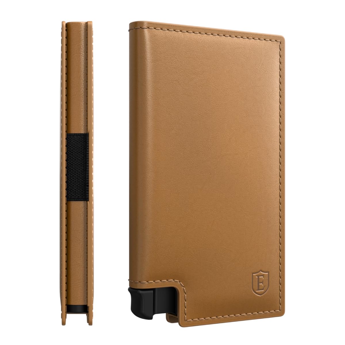 Ekster - Parliament Pop Up Minimalist Wallet for Men - Mens Wallets Leather - RFID Blocking Card Holder Wallet with Push Button and Card Ejection - Leather Wallet - Easy Access