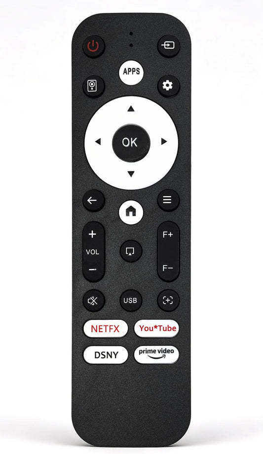Molgoc Q5 Replacement Remote Contral for Mini Projector,Compatible with VOPLLS Portable Projector.