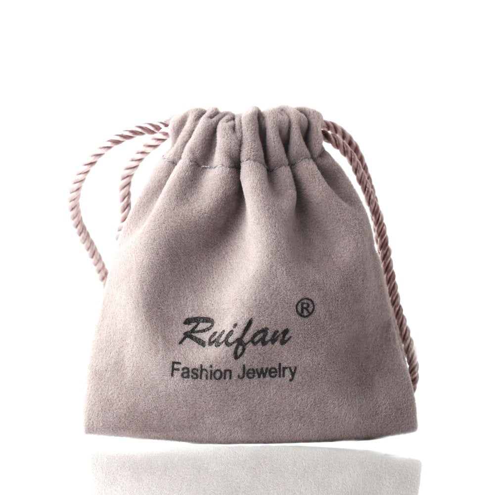 Ruifan 20G Stainless Steel Ball Stud Earrings for Men Women Round 3-8mm 6Pairs - Mix Color