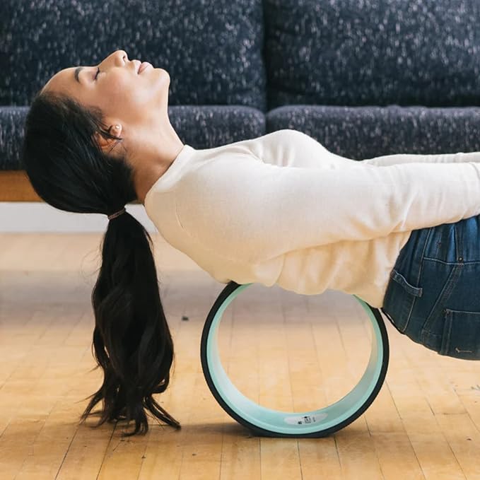 Chirp Wheel+ Foam Roller for Back Pain Relief, Muscle Therapy, and Deep Tissue Massage 6" and 12" Inch