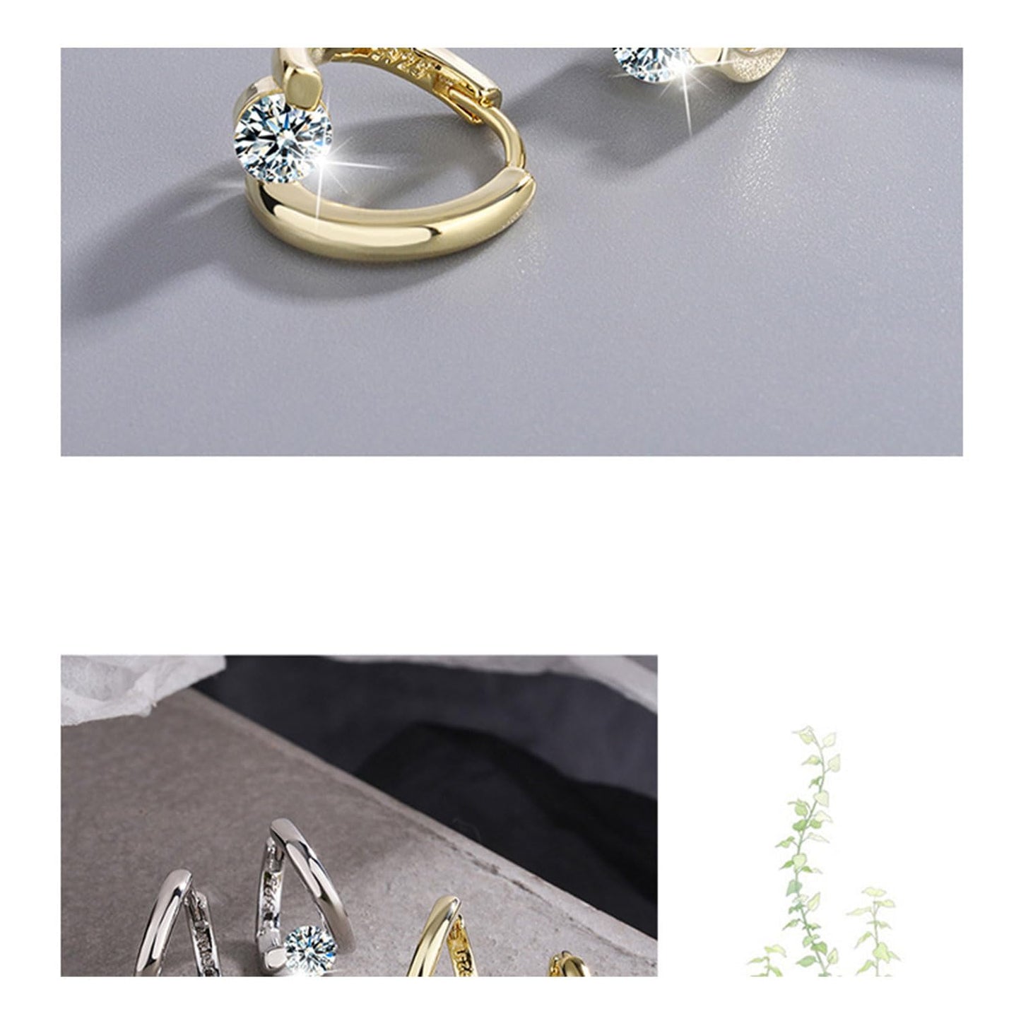 Halolux Lymphvity Germanium Earrings Halolux Lymphvity Germanium Earrings Atheniz Lymphatic Earrings Lymphatic Drainage Earrings (2 Colors) (gold)