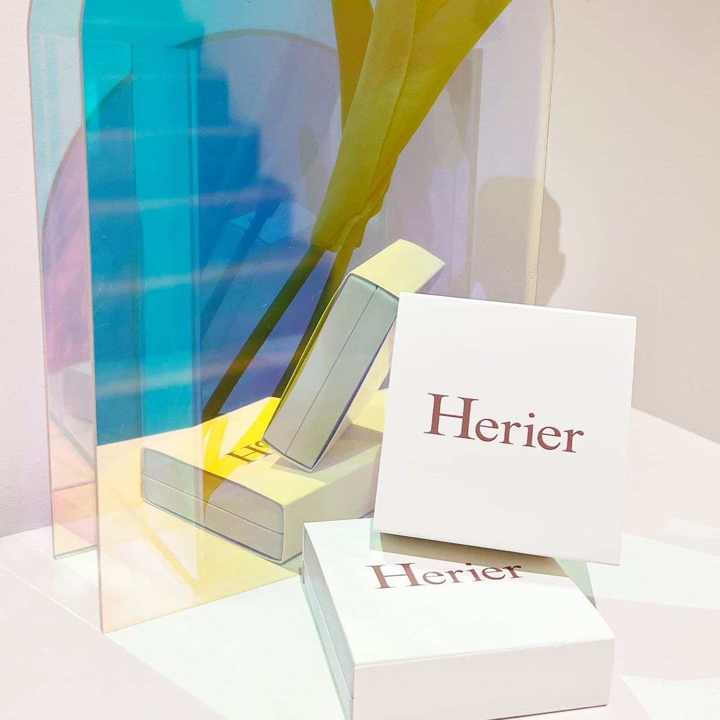 HERIER Silver Layered Necklace for Women Dainty Silver Plated Long Necklace Y-Shaped Drop Chain Necklaces Trendy Simple Jewelry for Women Gifts