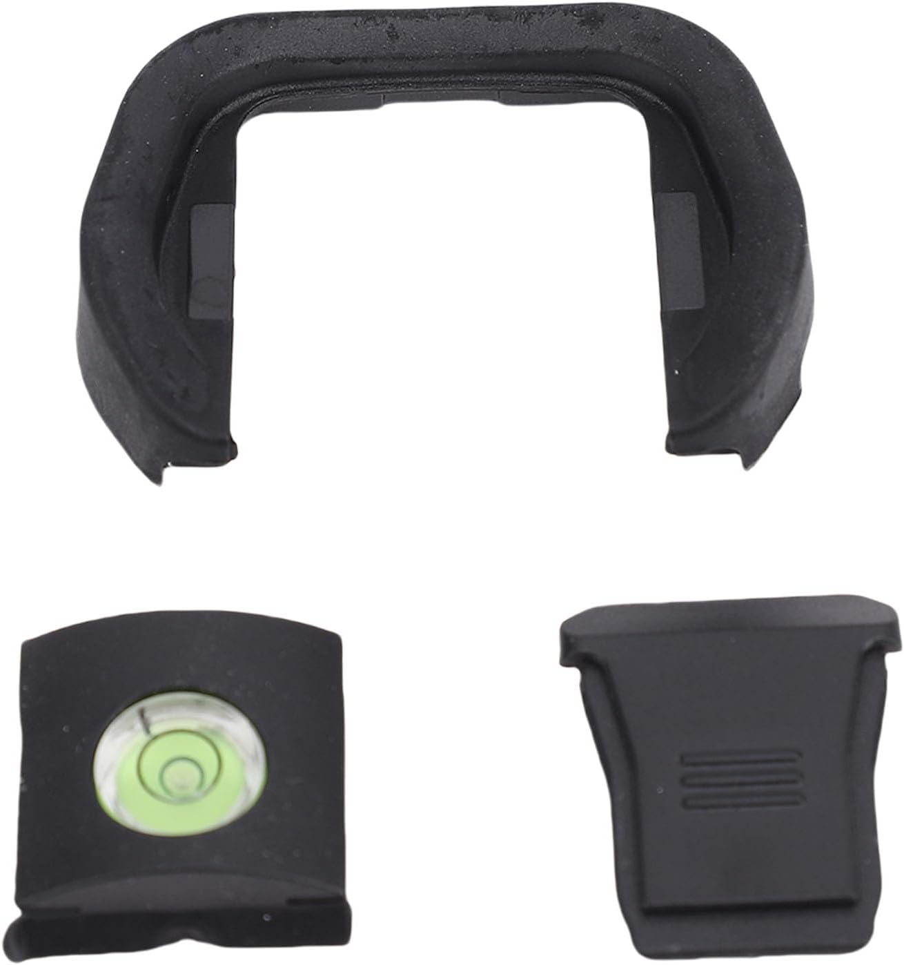 R5 R6, Tbest Camera Eyecup Hot Shoe Cap Level Kit Fit Viewfinder Silicone Material Black