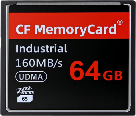 Mrekar 64GB 60MB/s Original high Speed CF Memory Card UDMA Speed Up to SLR Camera CF Card