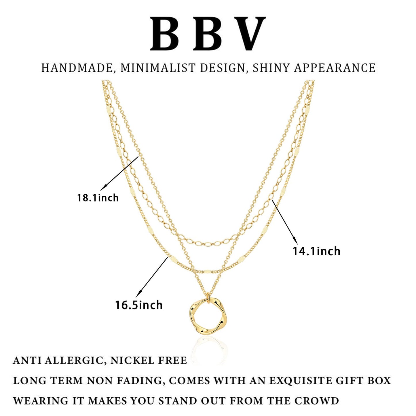 Layered Gold Necklaces for Women Stackable Dainty 14K Gold Plated Silver Chain Necklace Layering Cute Fashion Pendant Choker Necklaces Trendy Jewelry Set Gifts for Women (Oval paper clip flat strip square, golden)