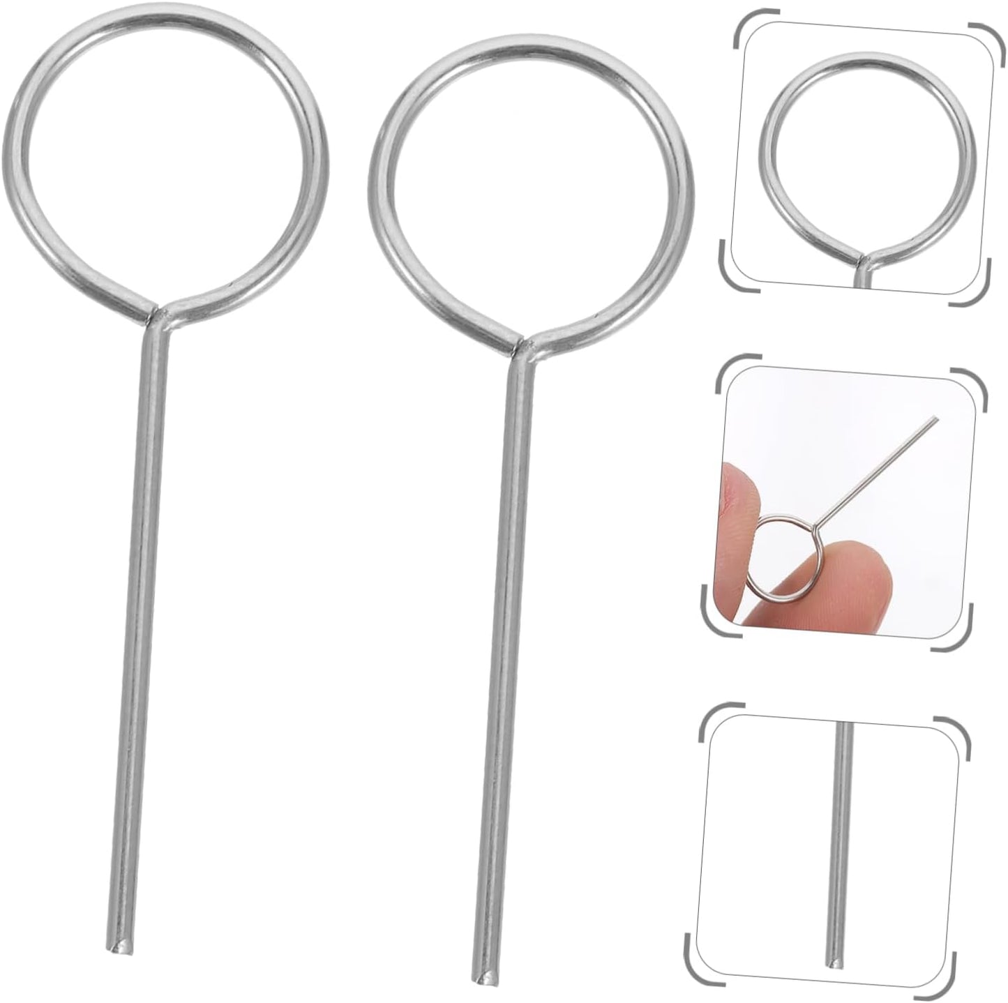 400pcs WOONEKY Sim Card Ejector Tools Sim Tray Remover for Removal Easy to Carry