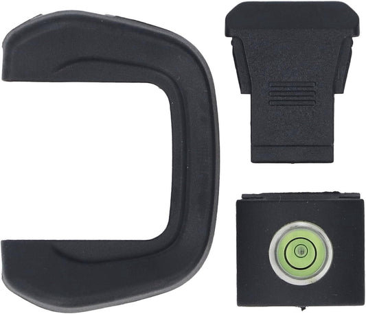 Camera Eyecup with Level Hot Shoe Kit, ABS Material, Compatible with R Camera - Protects Viewfinder, Reduces Fatigue