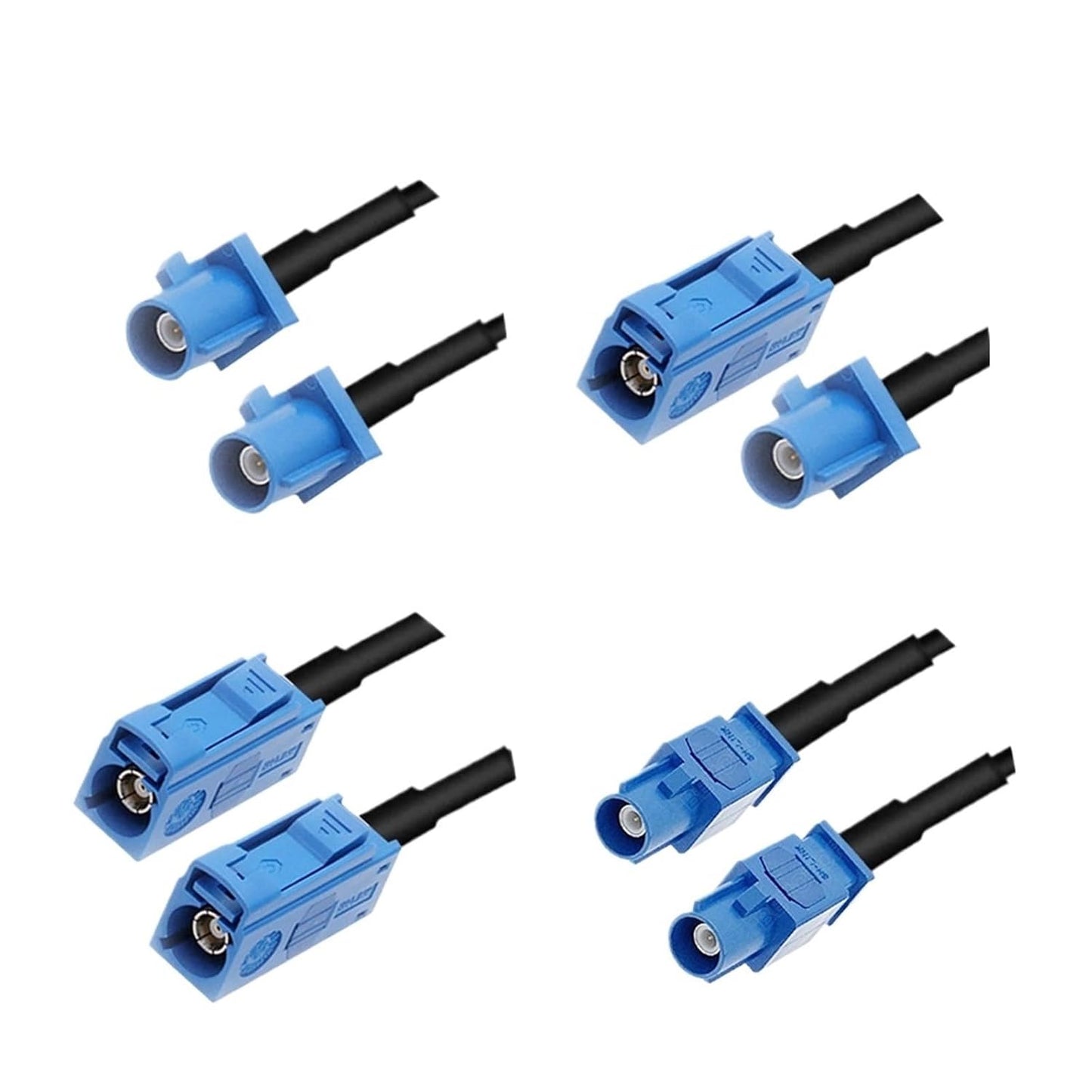 lowmountainswere RG174 M,50CM) Fakra C Male/Female Cable Extension Cord Coaxial Pigtail for Car Telematics