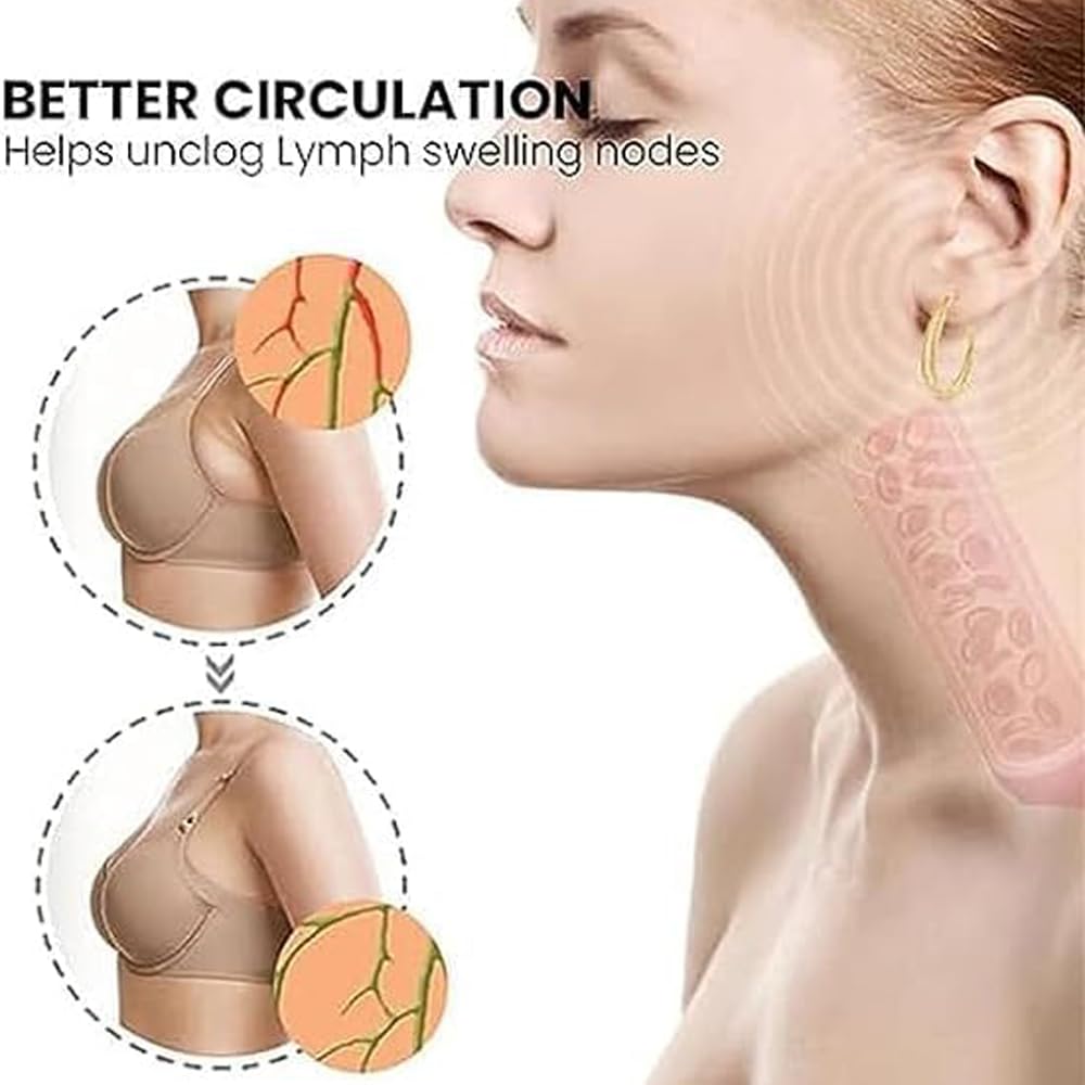 2 Pairs Lymphatic Drainage Slimming Hoop Earrings, Halolux Lymphvity Germanium Earrings Acupuncture Therapy Hoop Earrings Fashion Jewelry Gift For Women Men