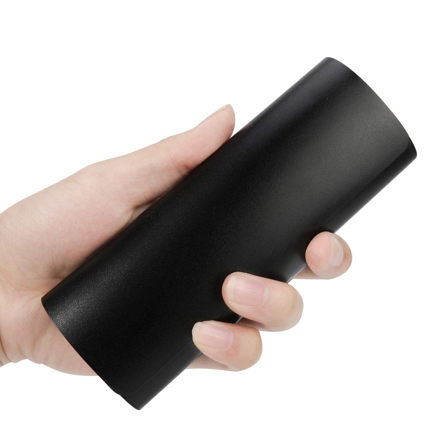Hifot Aluminium Glasses Case, Slim Reading Glasses Case, Portable Travel Black Eyeglass Spectacles Protection Hard Shell Case