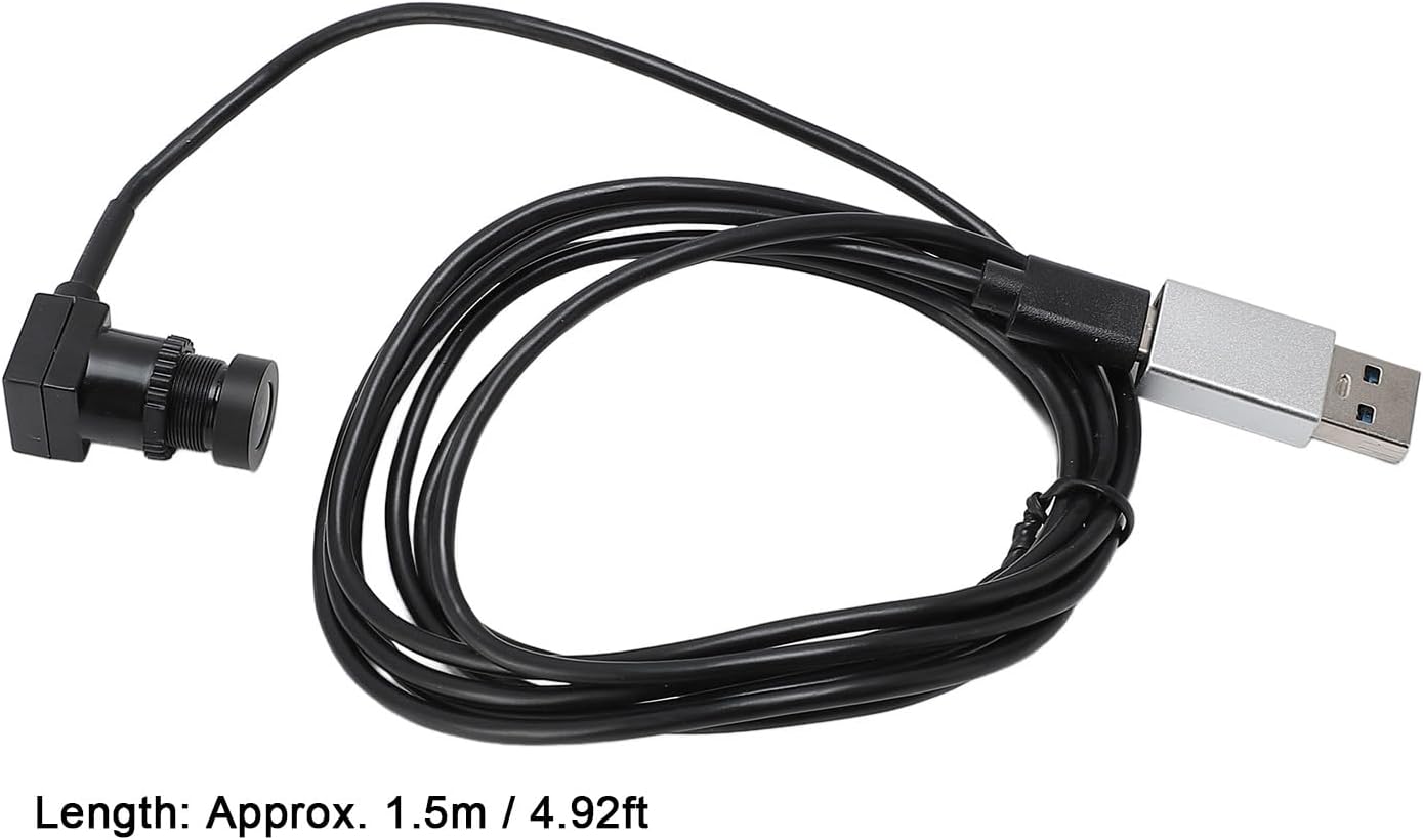 Zopsc 1080P 30FPS USB C Webcam with Microphone, Auto Low Light Correction, Plug and Play Camera for Laptop/Smartphone.