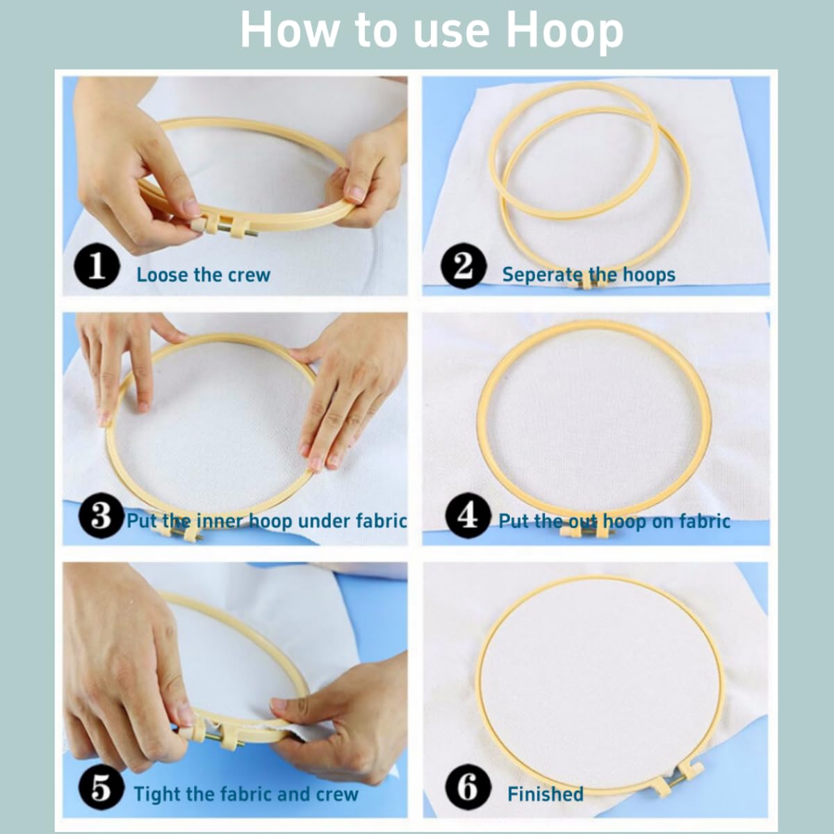 DIY Punch Needle Kits Hedgehog Flowers Easy for Beginners Embroidery Starter Set with Hoop Stress Relief Craft Hobby and Home Decor 20x20cm